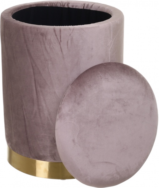 Пуф Мурсия с нишей для хранения 350х460 мм бежевый 