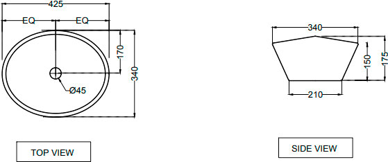 Умывальник Jaquar Continental CNS-WHT-903