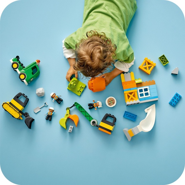 Конструктор LEGO DUPLO Будівельний майданчик 10990