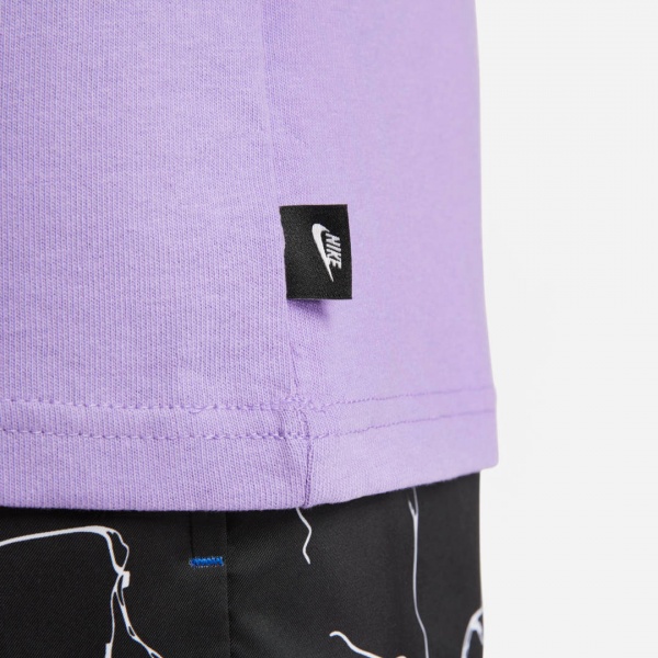 Футболка Nike M NSW PREM ESSNTL SUST LS TEE DO7390-567 р.2XL фиолетовый