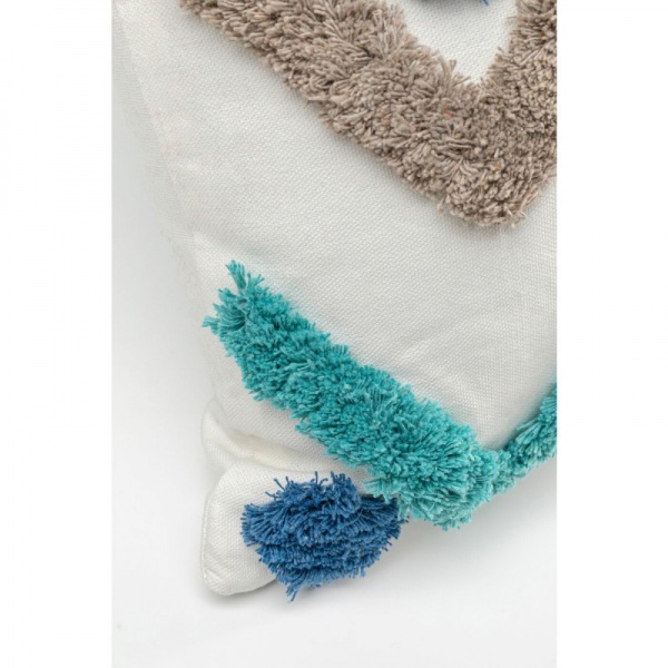 Подушка Цветные бриллианты 45x45см 45x45 см разноцветный KARE Design 