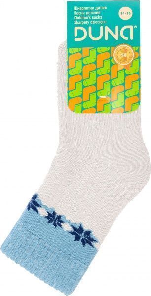 Носки детские 12В 417 р.18 серый с голубым 