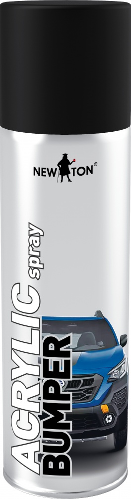 Фарба для бампера чорна NewTon 500 мл