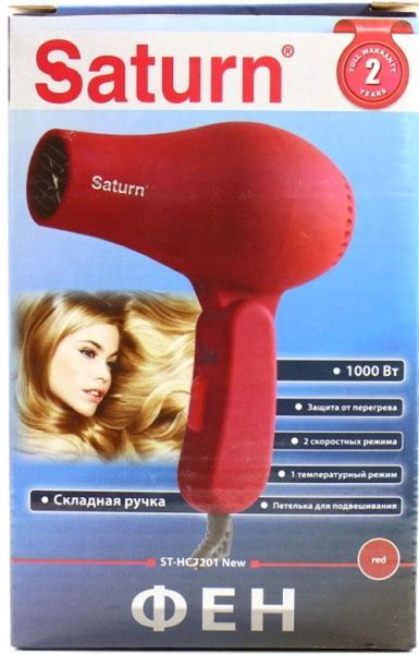 Фен Saturn ST-HC7201NewRed 