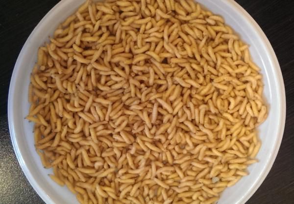 Приманки для ловли рыбы Пінка 20 г опарыш королевский красно-белый