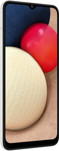 Смартфон Samsung Galaxy A02s 3/32GB white (SM-A025FZWESEK) 