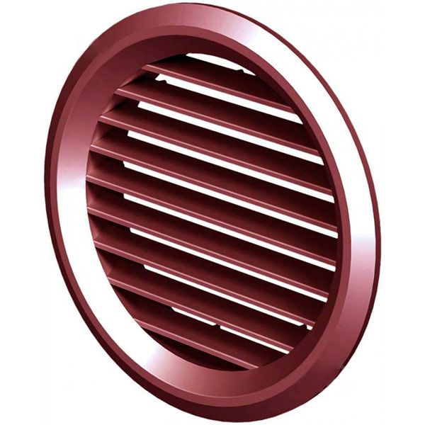 Решітка Вентс МВ 100 бВс пластик дерево червоне 