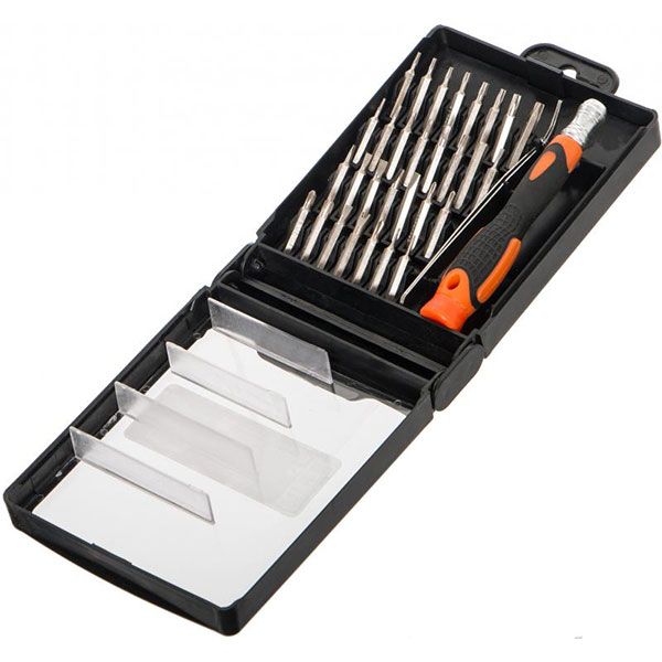 Набор отверток Montero 1653 30 біт + пинцет