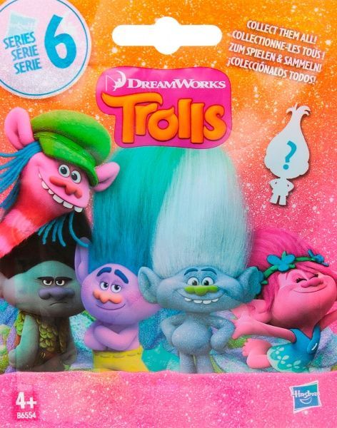 Ігрова фігурка-сюрприз Hasbro Тролі в закритій упаковці в асортименті B6554 