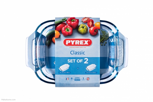 Набір форм для запікання 35х23 см, 30х19 см CLASSIC Pyrex