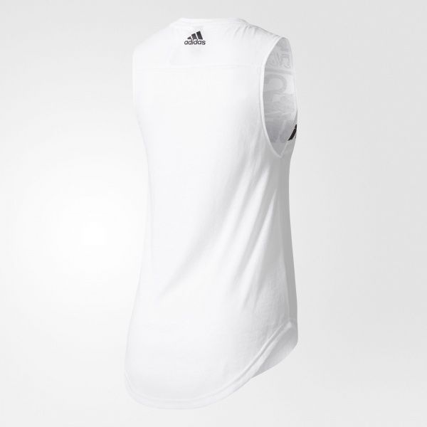 Майка Adidas BP9284 XS білий