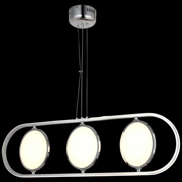 Люстра подвесная Vio Concept by LUCEA Bonorva long 77 Вт хром 80328-04-LS4-CR 