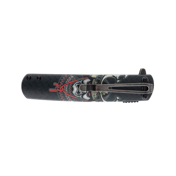 Нож складной Ganzo черный самурай G626-BS