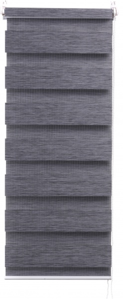 Ролета день-ночь Bella Vita с жилкой MA-11 39x160 см серая 