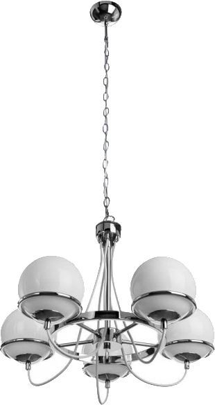 Люстра Arte Lamp Bergamo A2990LM-5CC 5x40 Вт E14 белый 