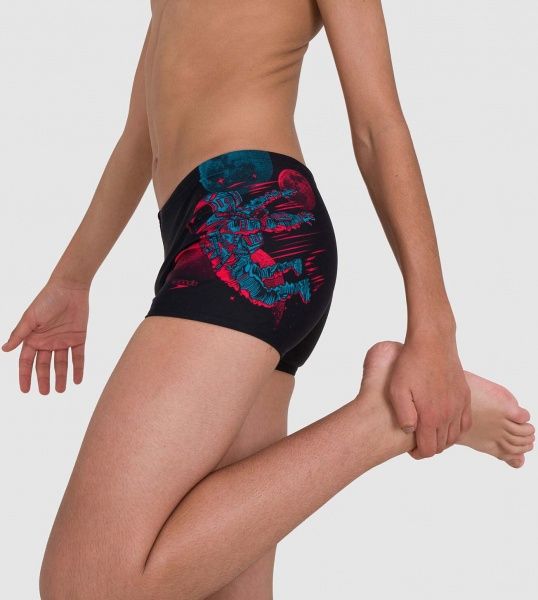 Плавки Speedo PLMT_DIGI_ASHT_JM 8-33162F308 р.7-8 черно-красный
