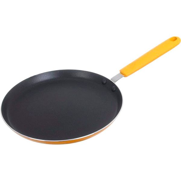 Сковорода для млинців Rainbow 24 см жовта Flamberg