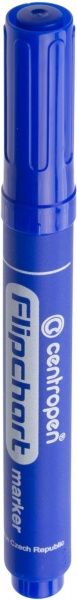Маркер перманентный Centropen для флипчарта 2.5 мм синий 