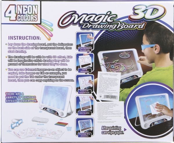 Доска для рисования Shantou Magic 3D Космос 2222251591016