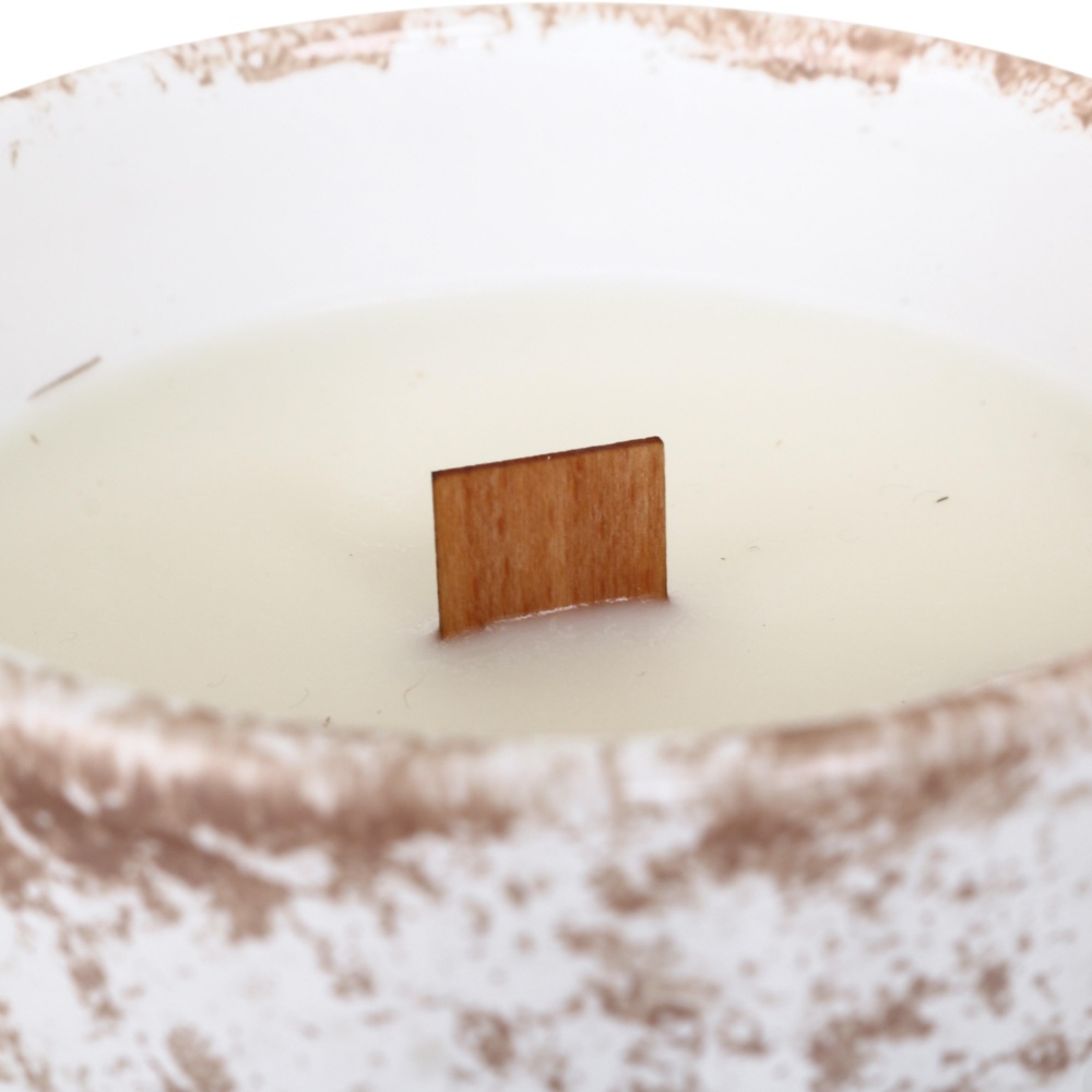 Свічка ароматична Pako-If Ваніль у керамічному кашпо 85х120 мм