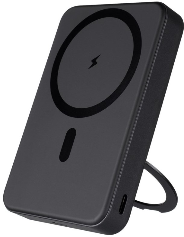 Повербанк Gelius HOLDIX Magnetic Wireless Charge 15W GP-PBW302 10000 mAh black (00000100988)