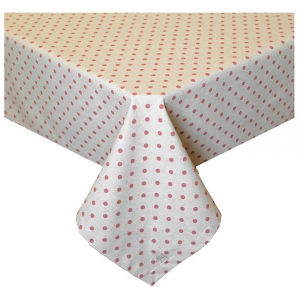 Скатерть Глория Горох 133x110 см Прованс 