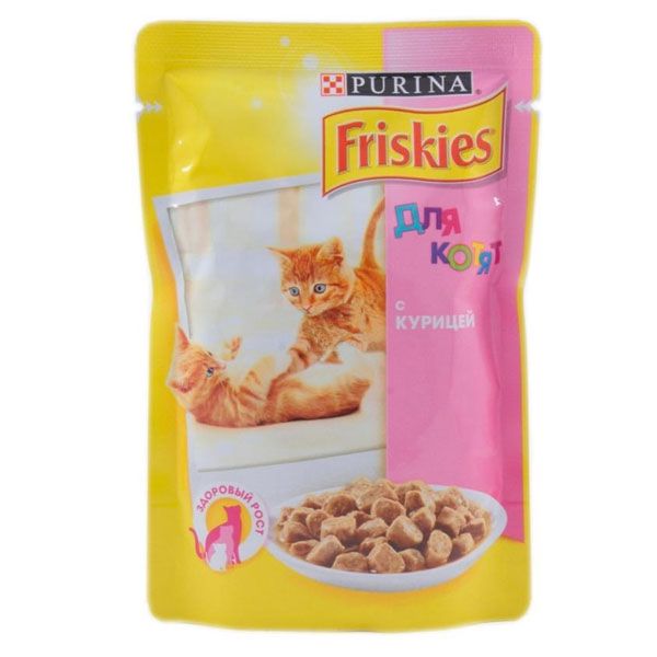Корм Purina Friskies Кitten з куркою 100 г