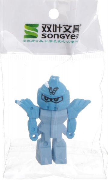 Гумка Робот блакитний