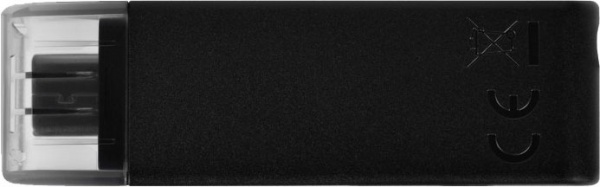 Флеш-память USB Kingston DT70 TYPE-C 128 ГБ USB 3.2 black (DT70/128GB) 