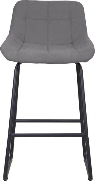 Стілець барний Nowy Styl NICOLE HOKER CFS LB BLACK (BOX-2) (CH) SORO-93 сірий 