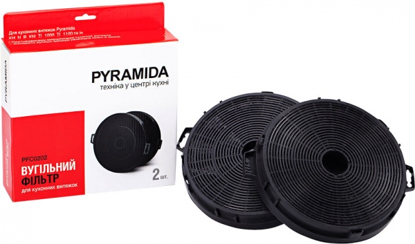 Вугільний фільтр для витяжки Pyramida PFC0202/R 