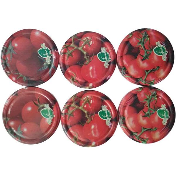 Набор крышек для консервирования Помидор твист офф 82 мм 10 шт. 