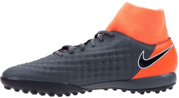 Бутсы Nike MagistaX Obra II Academy DF TF AH7311-080 р. US 10,5 серый