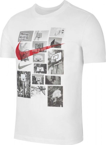 Футболка Nike M NK OC 1 SS TEE DM2529-100 р.M білий
