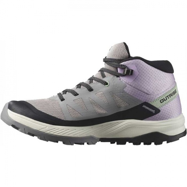 Ботинки Salomon OUTRISE MID GTX W L47160600 р.41 1/3 фиолетовый