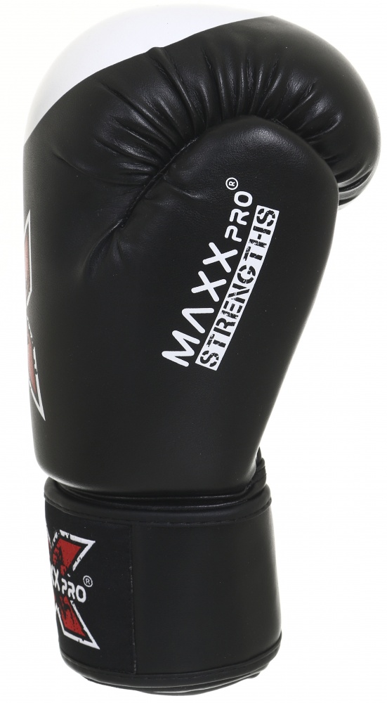 Боксерські рукавиці MaxxPro AVG-616 Black vynil-14 р. 14 14 ozoz Black vynil-14 чорний