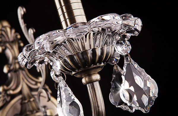 Бра Strotskis Joanna 1x60 Вт E14 антична бронза 3281/1 