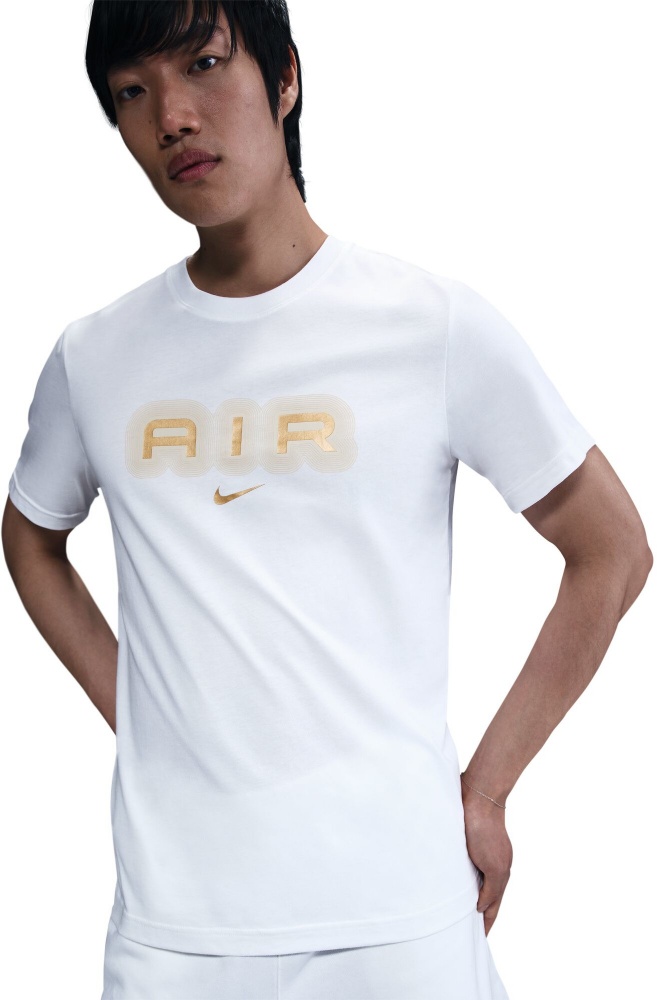 Футболка Nike M NSW SW AIR GRAPHIC TEE HM0185-102 р.M белый
