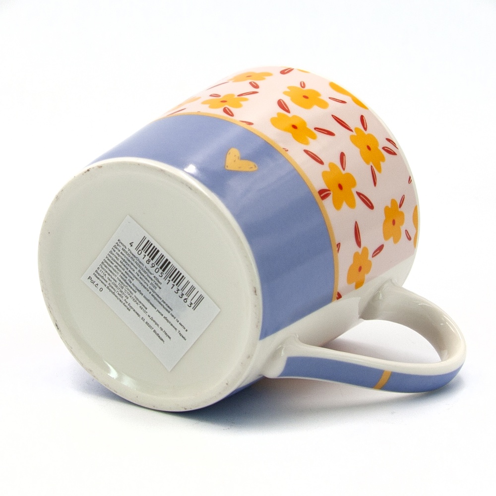 Чашка Milika FlowerCharm Yellow 400 мл M0520-RX-N250338