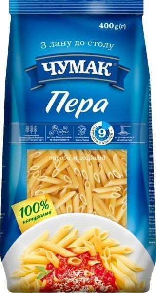Макарони Чумак 400 г Пера 