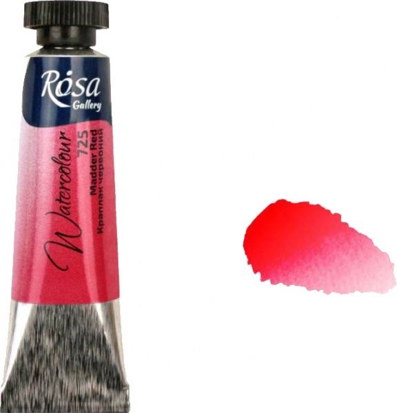 Краски акварельные краплак красный 10 мл 3211725 ROSA Gallery