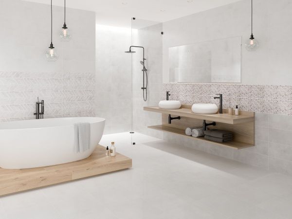 Плитка Cersanit Дебора інсерто 20x60 