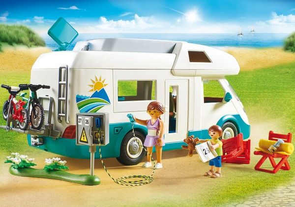 Конструктор Playmobil Сімейний автомобіль-будинок на колесах 70088