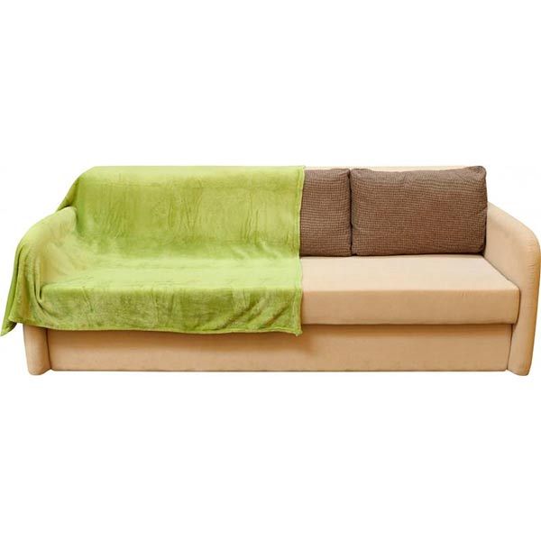 Плед La Nuit Basic green 160x200 см