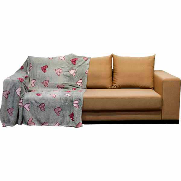 Плед мікрофібра Underprice Heart 160x200 см