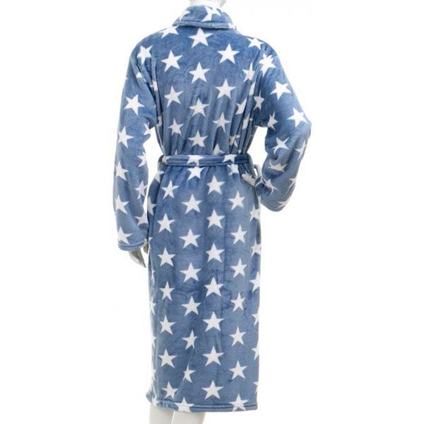 Халат домашний La Nuit Старз L голубой