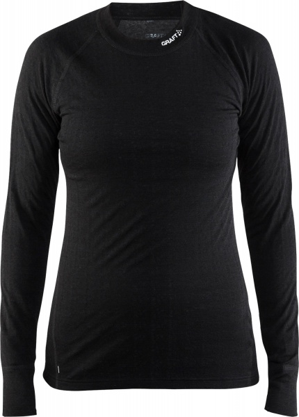 Термофутболка Craft NORDIC_WOOL_CN_W 1904113-9975 р.S чорний меланж