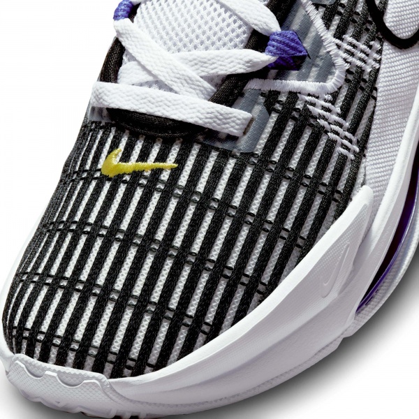 Кроссовки Nike LEBRON WITNESS VI CZ4052-100 р.US 18 черно-белый