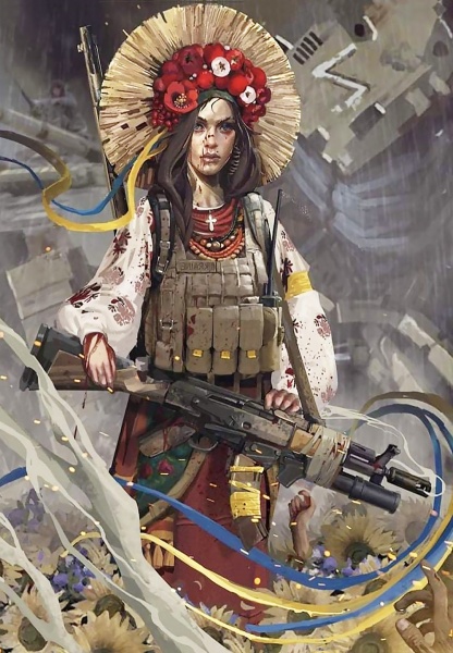 Репродукция Украина победит 35x50 см Арт Фемелі 