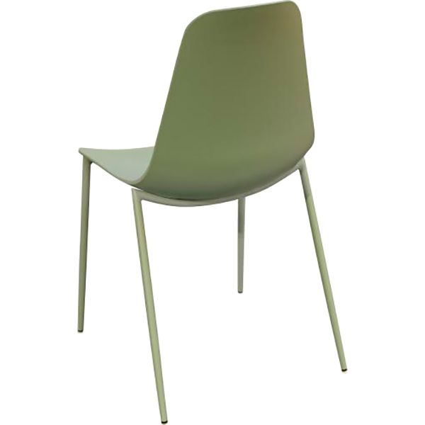 Стілець обідній Slim зелений/зелений